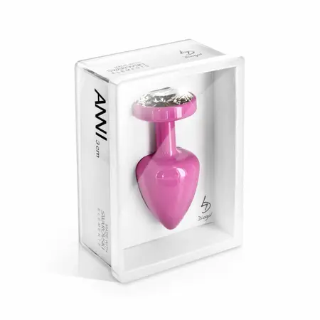 Diogol Anni Round 25 mm Intimate Jewel Pink Aluminium Plug