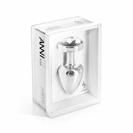 Diogol Anni Round Silver-Plated 35mm Intimate Accessory with Crystal