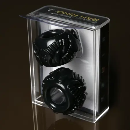 Perfect Fit Ram Ring Kit Double Black - Premium Silicone-TPE Rings Set