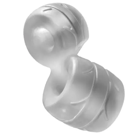 Perfect Fit SilaSkin Dual Support Ring Transparent Silicone-TPR Clear