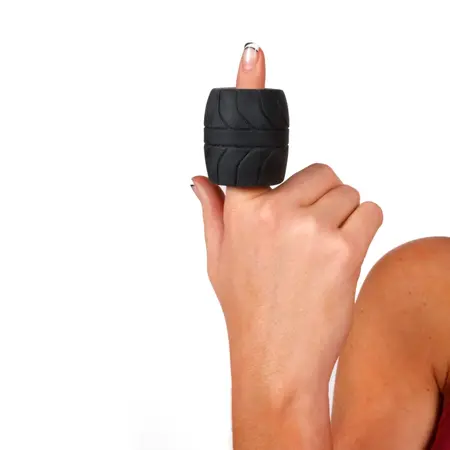 Perfect Fit SilaSkin Ball Stretcher Black 5.1 cm Flexible Ring