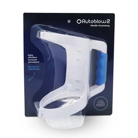 Autoblow Easy-Grip Handle - Ergonomic ABS Accessory for Autoblow 2