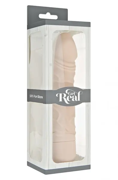 TOYJOY Classic Original Vibrator Nude - 7 Modes, Waterproof, 19.3 cm