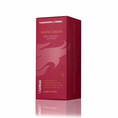 Viamax Warm Cream 50 ml - Enhanced Sensation Warming Gel for Women