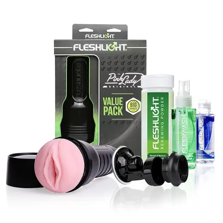 Fleshlight Pink Lady Value Pack Complete Care Set