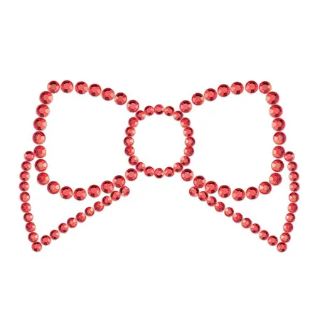 Bijoux Indiscrets Mimi Bow Red Decorative Body Accessories Set of 2