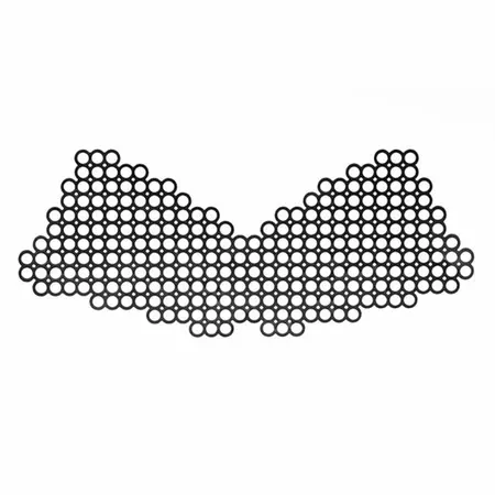 Bijoux Indiscrets Erika Eyemask - Flexible Stick-On Masquerade Mask