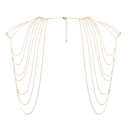 Bijoux Indiscrets Magnifique Gold Adjustable Shoulder Chain Jewelry