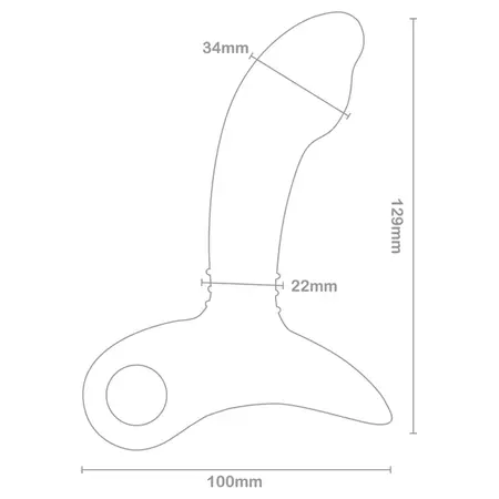 Nexus Sparta Prostate Massager Advanced Silicone USB Waterproof