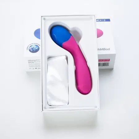 OhMiBod Nex 2 App-Controlled G-Spot Device Blue Rechargeable