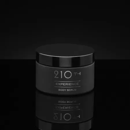 210th Body Scrub 200ml - Nourishing Exfoliant, Floral & Fruity Scent