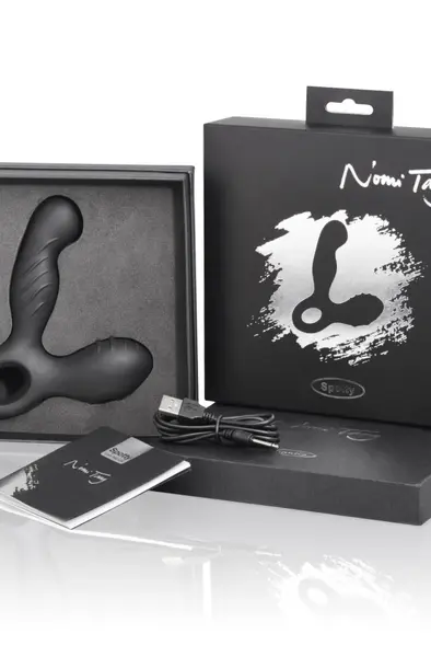 Nomi Tang Spotty Dual-Action Rechargeable Silicone Stimulator Black