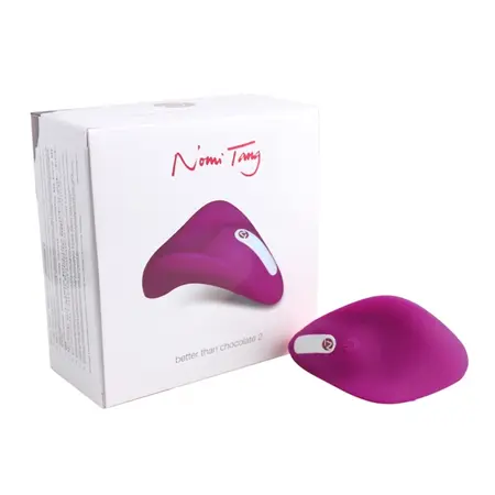 Nomi Tang Better Than Chocolate 2 Red Violet - Waterproof Vibrator, USB
