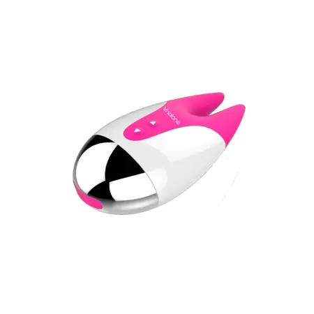 Nalone FiFi Dual-Tip Compact Silicone Vibrator, 7 Modes, USB Rechargeable