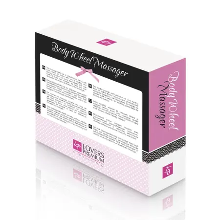 LoversPremium Body Wheel Massager Ergonomic Portable 10x11.5x3.5cm