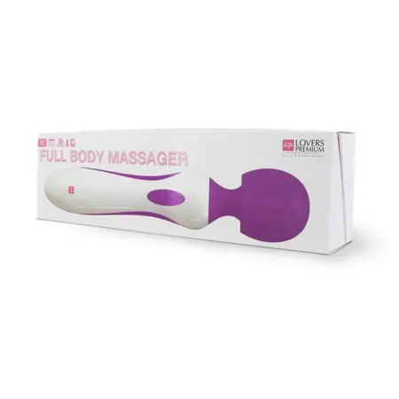LoversPremium XL Full Body Massager Violet 29cm 6 Modes Waterproof