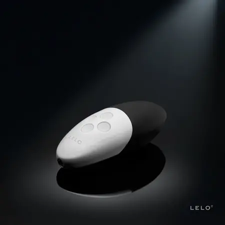LELO SIRI 2 Black - Sound-Responsive Compact Massager, Waterproof