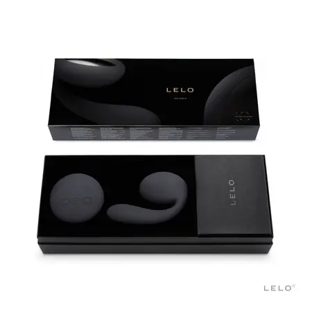 LELO Ida Black - Advanced Rotational Couples Massager, Rechargeable
