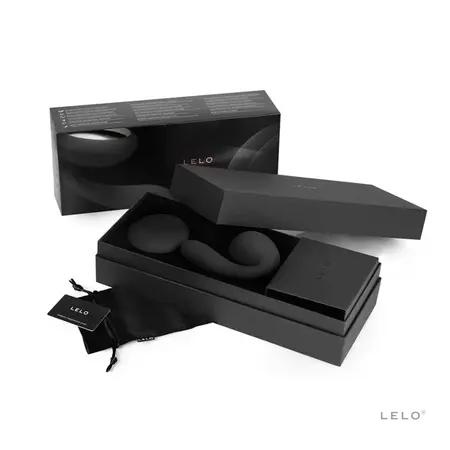LELO Ida Black - Advanced Rotational Couples Massager, Rechargeable
