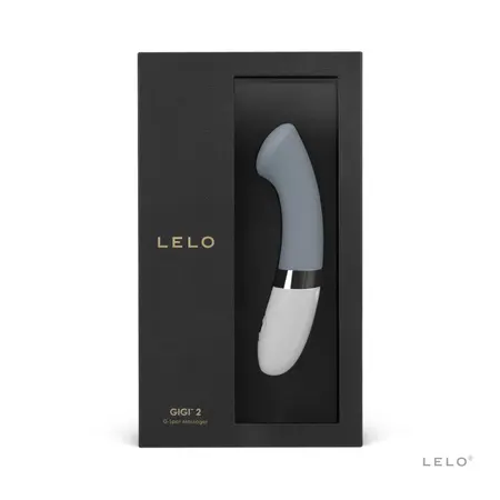 LELO GIGI 2 Intimate Device Cool Gray - Soft Silicone, 8 Modes, Waterproof