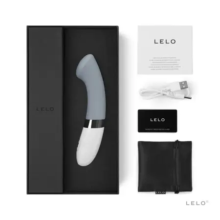 LELO GIGI 2 Intimate Device Cool Gray - Soft Silicone, 8 Modes, Waterproof