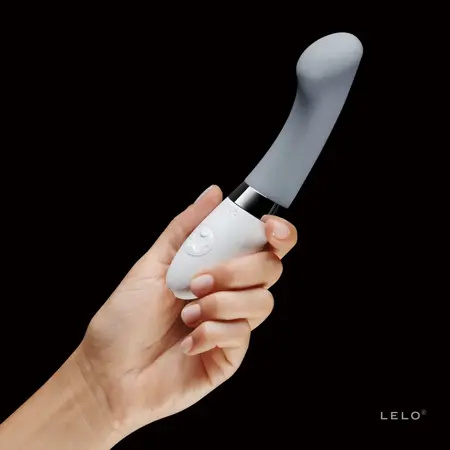 LELO GIGI 2 Intimate Device Cool Gray - Soft Silicone, 8 Modes, Waterproof