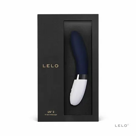 Lelo Liv 2 Blue - Rechargeable Intimate Massager, Waterproof, 8 Modes
