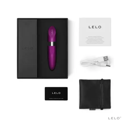 LELO Mia 2 Deep Rose USB Rechargeable Personal Massager 111mm