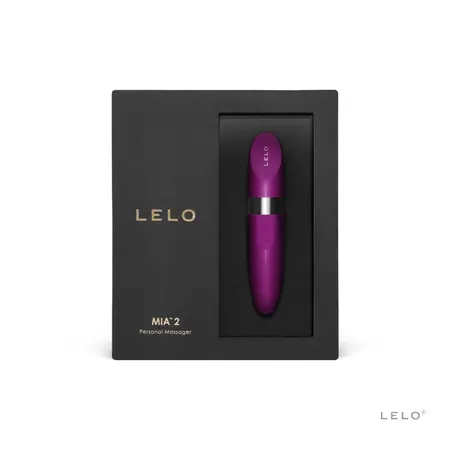 LELO Mia 2 Deep Rose USB Rechargeable Personal Massager 111mm