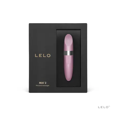 LELO Mia 2 Compact USB Rechargeable Massager Petal Pink 111mm
