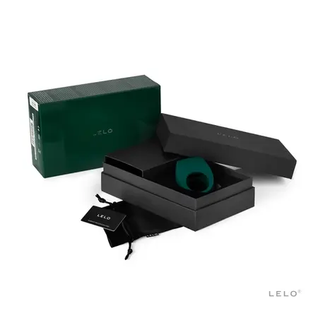 LELO Tor 2 Intimate Silicone Ring Dark Green Waterproof Rechargeable