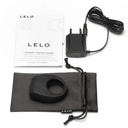 LELO Tor 2 Black Rechargeable Waterproof Couples’ Intimate Ring