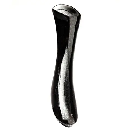 Laid D.2 Absolute Black Stone - Handcrafted Intimate Wellness Wand