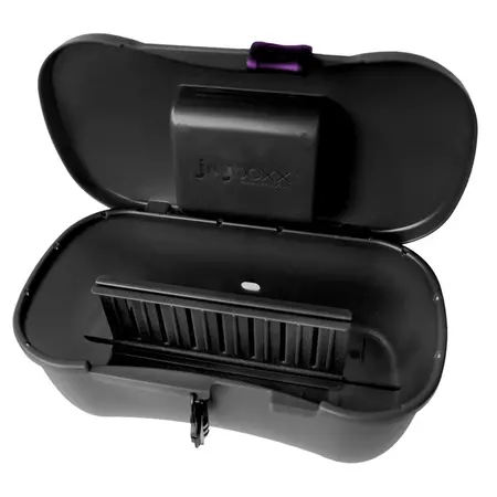 Joyboxx Hygienic Storage System Black - Antimicrobial Secure Organizer 33x12x17cm
