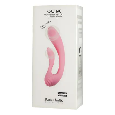 Adrien Lastic G-Wave Flexible Dual Motor Intimate Device 18cm Pink