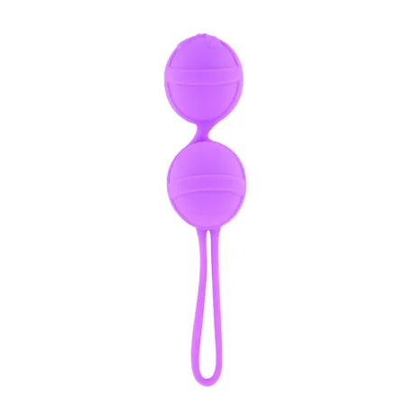 Plaisirs Secrets Geisha Balls Plum - Anatomical Silicone System 13 cm