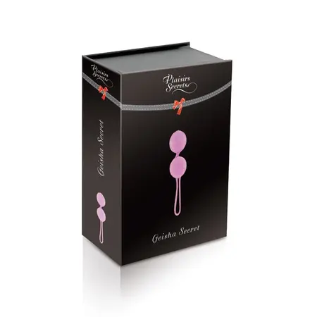 Plaisirs Secrets Geisha Balls Plum - Anatomical Silicone System 13 cm
