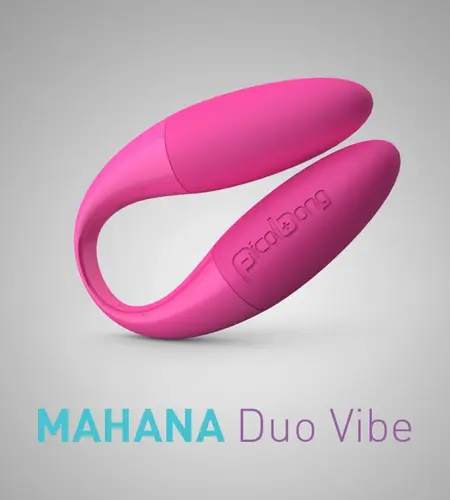 Picobong Mahana 2 Cerise Dual Motor Silicone Intimate Device 112mm