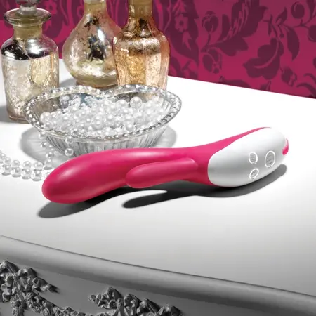 Nexus Femme Bisous Intimate Dual-Action Silicone Massager USB Pink
