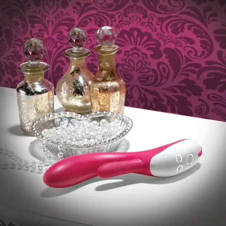 Nexus Femme Bisous Intimate Dual-Action Silicone Massager USB Pink