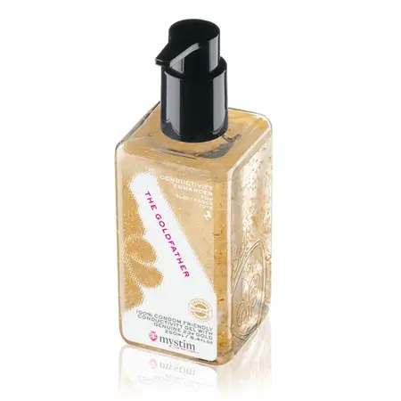 Mystim The Goldfather 250ml Premium Conductive Gel with 23K Gold
