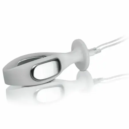 Mystim Julian Flexible Electro-Stimulation Trainer 7.9 cm White/Silver