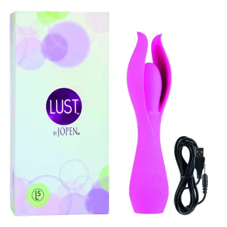 Jopen Lust L5 Pink Silicone Rechargeable Intimate Device 19.75cm