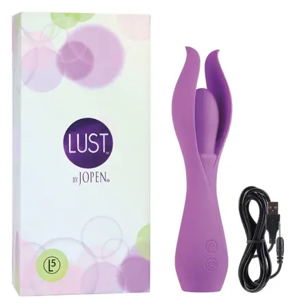 Jopen Lust L5 Intimate Silicone Massager 10 Modes Purple Rechargeable