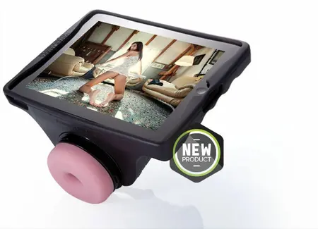 Fleshlight LaunchPAD Tablet Mount for iPad 2/3/4 - Adjustable Grip System