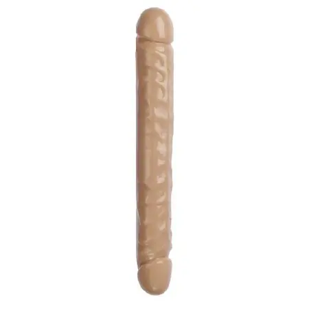 Doc Johnson Double Header Flexible Dual-Ended Model 44cm Beige