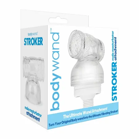 Bodywand Stroker Attachment Clear - Versatile Silicone Accessory