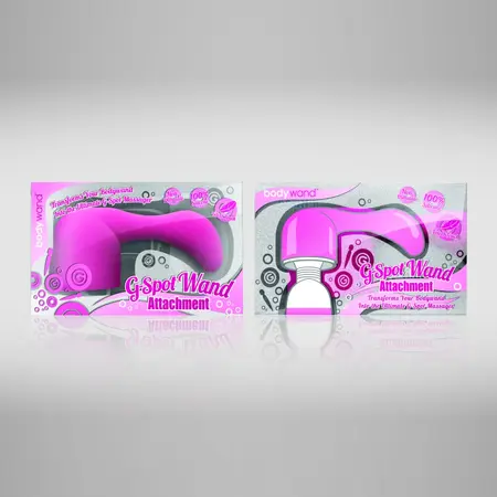 Bodywand G-Spot Attachment Pink Silicone Accessory Velvet Touch