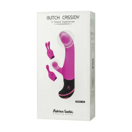Adrien Lastic Butch Cassidy Dual Motor Silicone System 21cm Violet