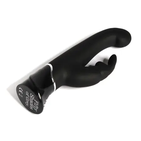 Fifty Shades of Grey Greedy Girl Silicone Dual Motor Intimate Device Black